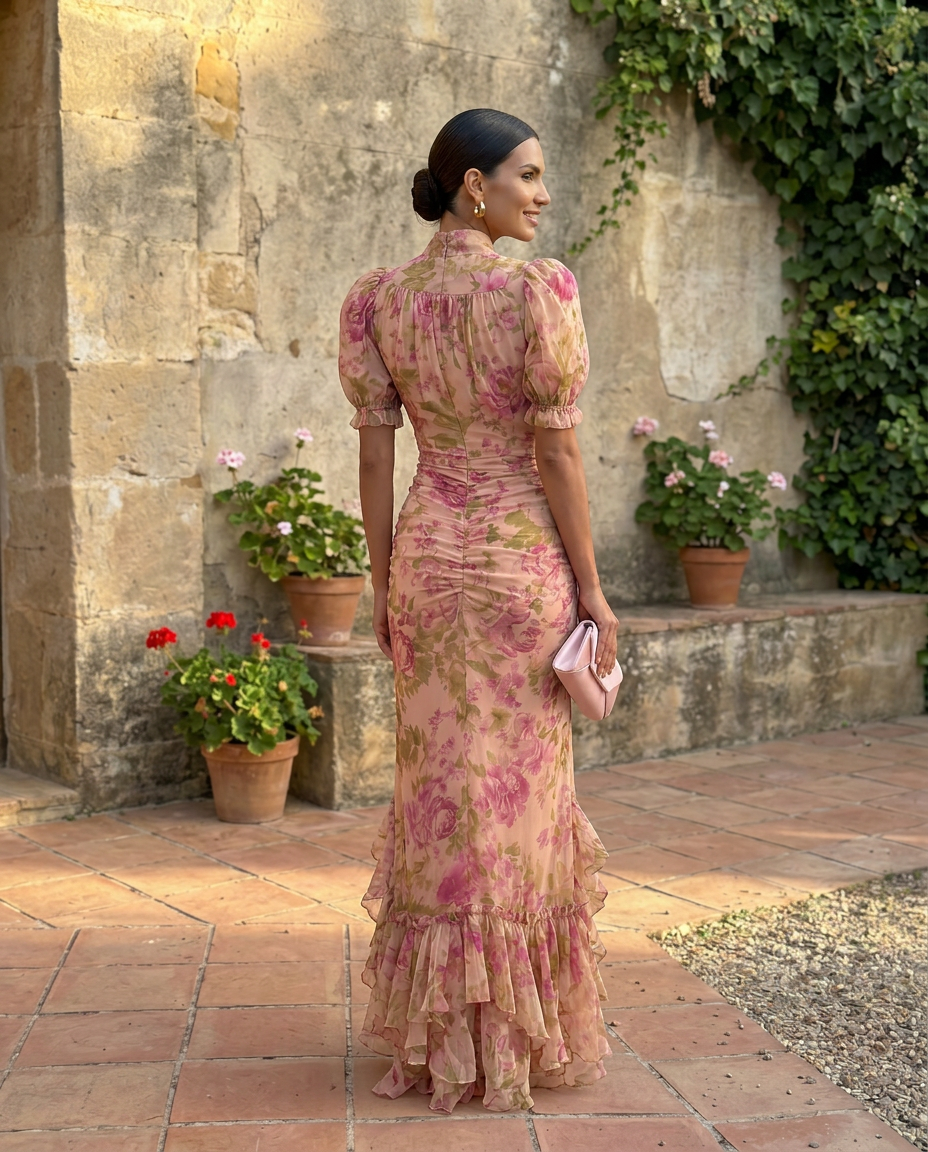 Pauline – Robe fleurie en mousseline, image 5