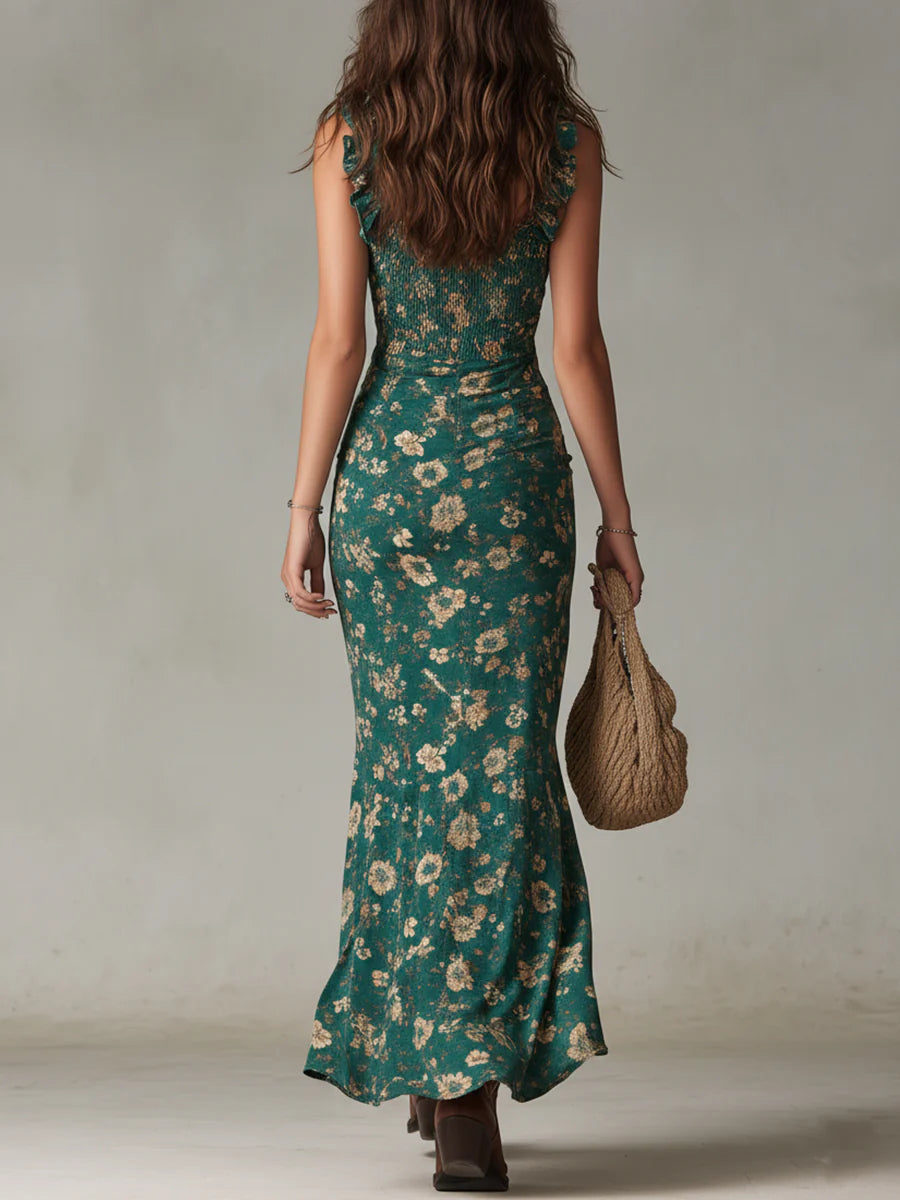 Alma – Robe longue bohème fleurie, image 6