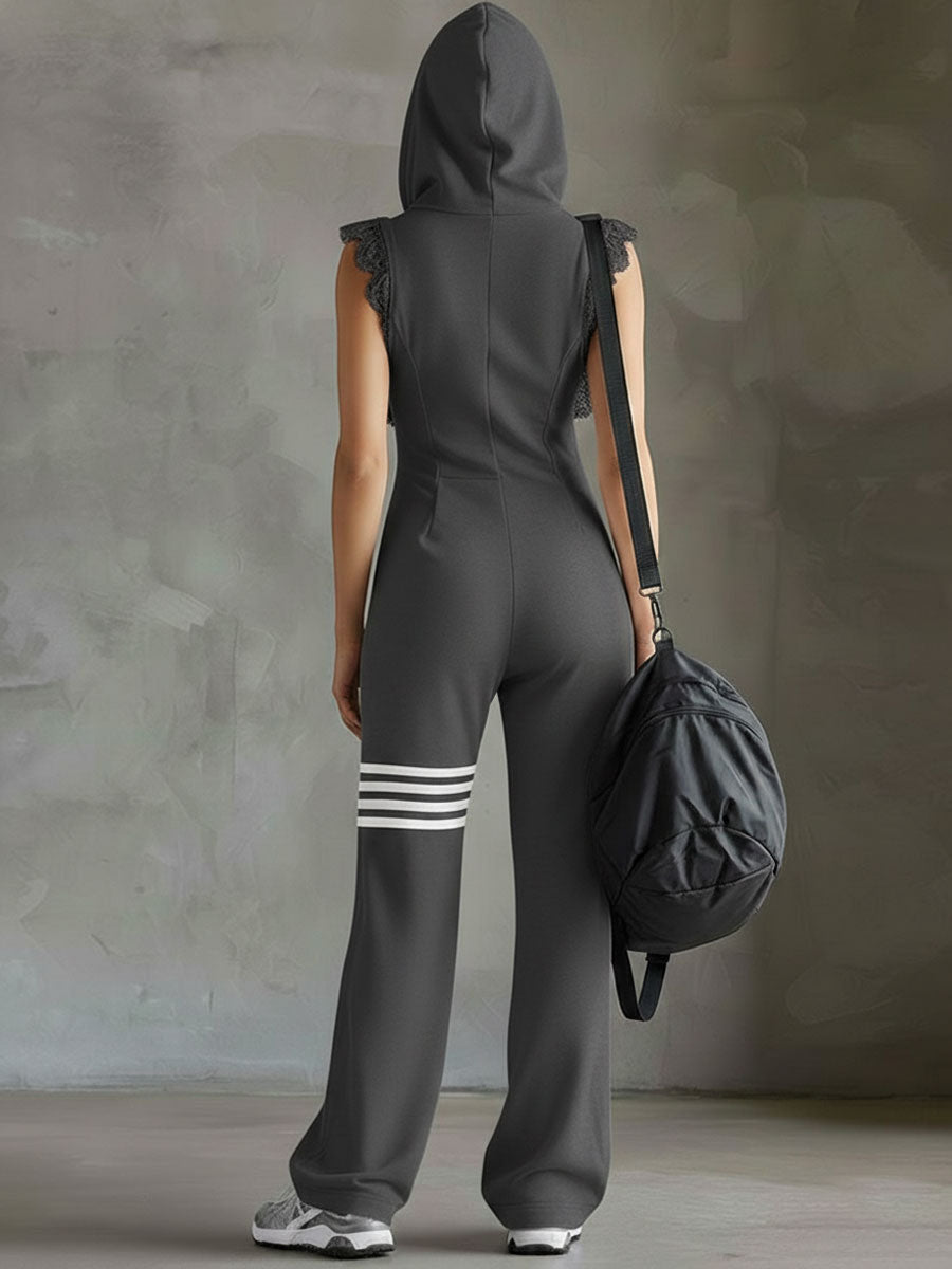 Combinaison Mélina – sport rétro à capuche, image 8