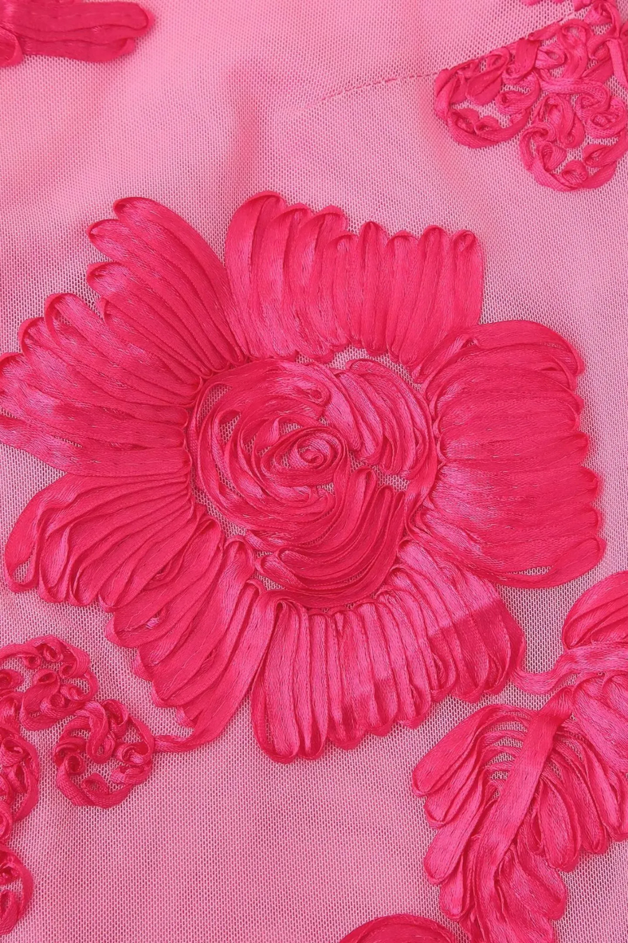 Héloïse – Robe longue en tulle fleuri, image 5