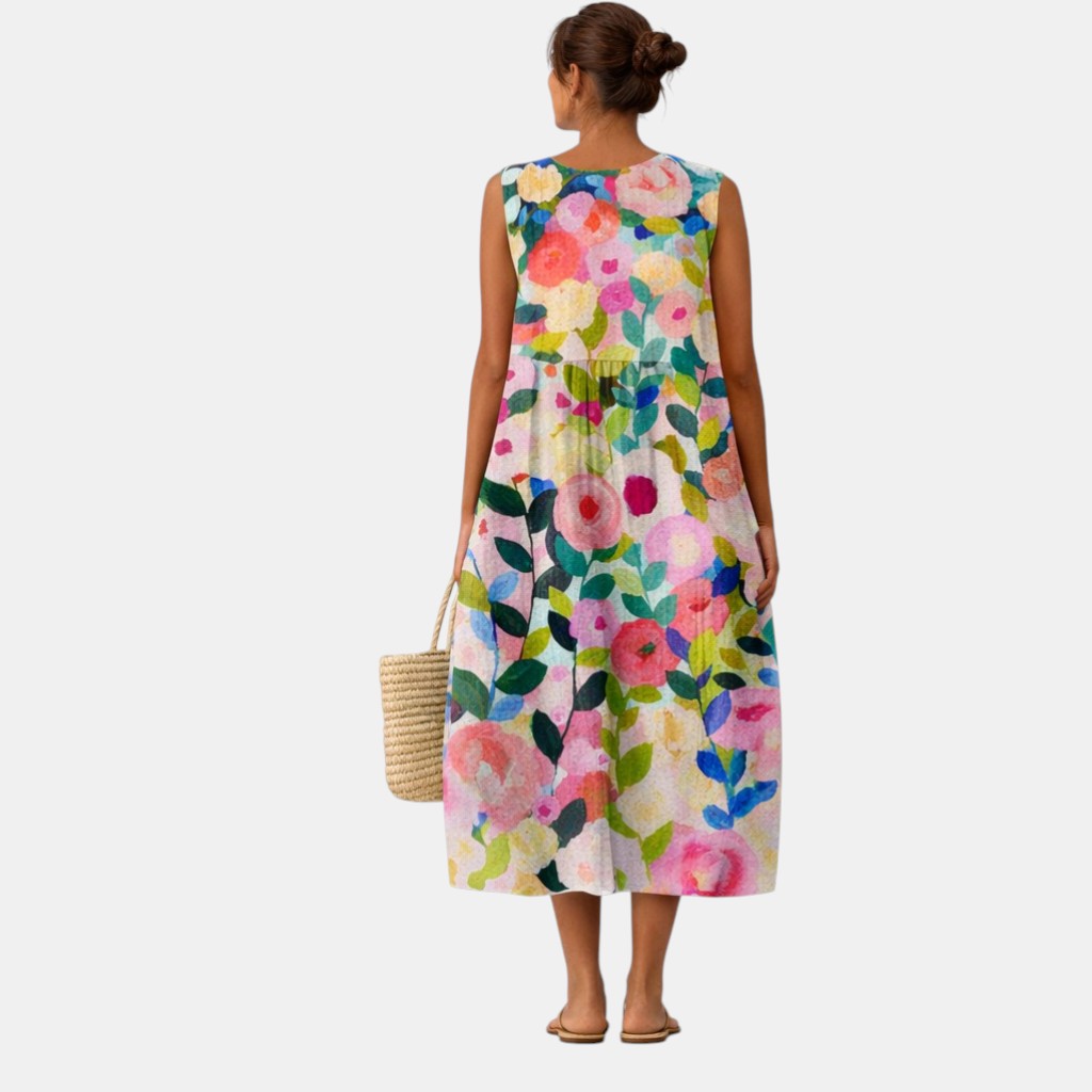 Nathalie – Robe midi du quotidien, image 3