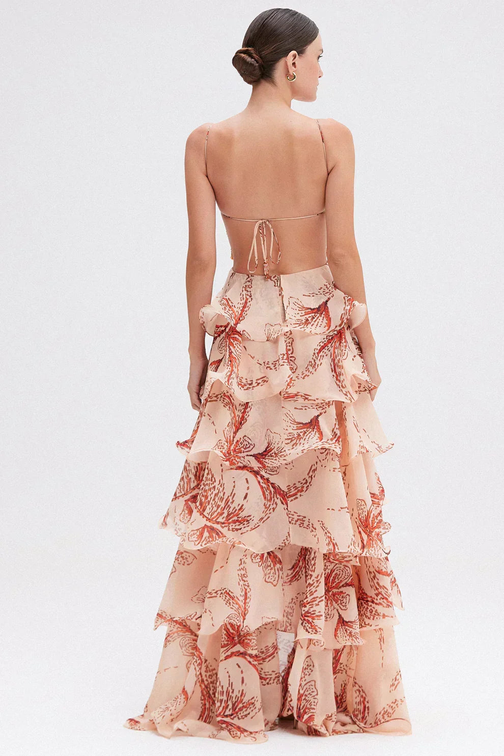 Colette – Robe longue à volants, image 3