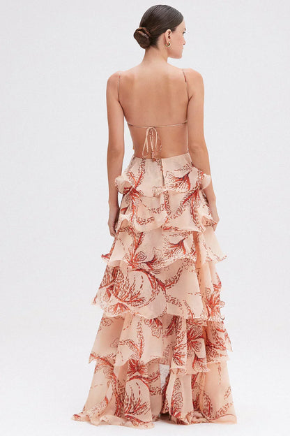 Colette – Robe longue à volants, image 3