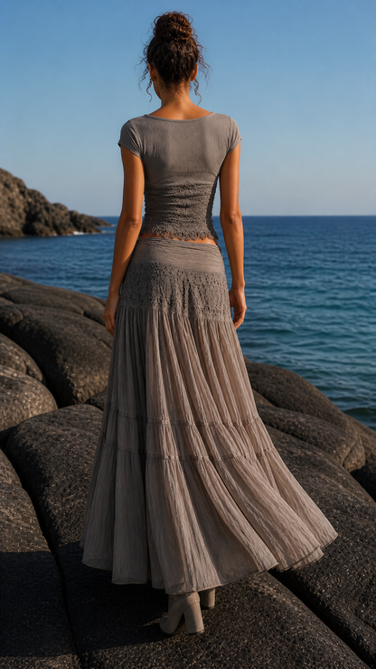 Ensemble JULIETTE Top et Jupe, image 2
