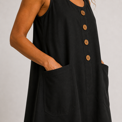 Manon – Robe fluide en coton et lin – image 10