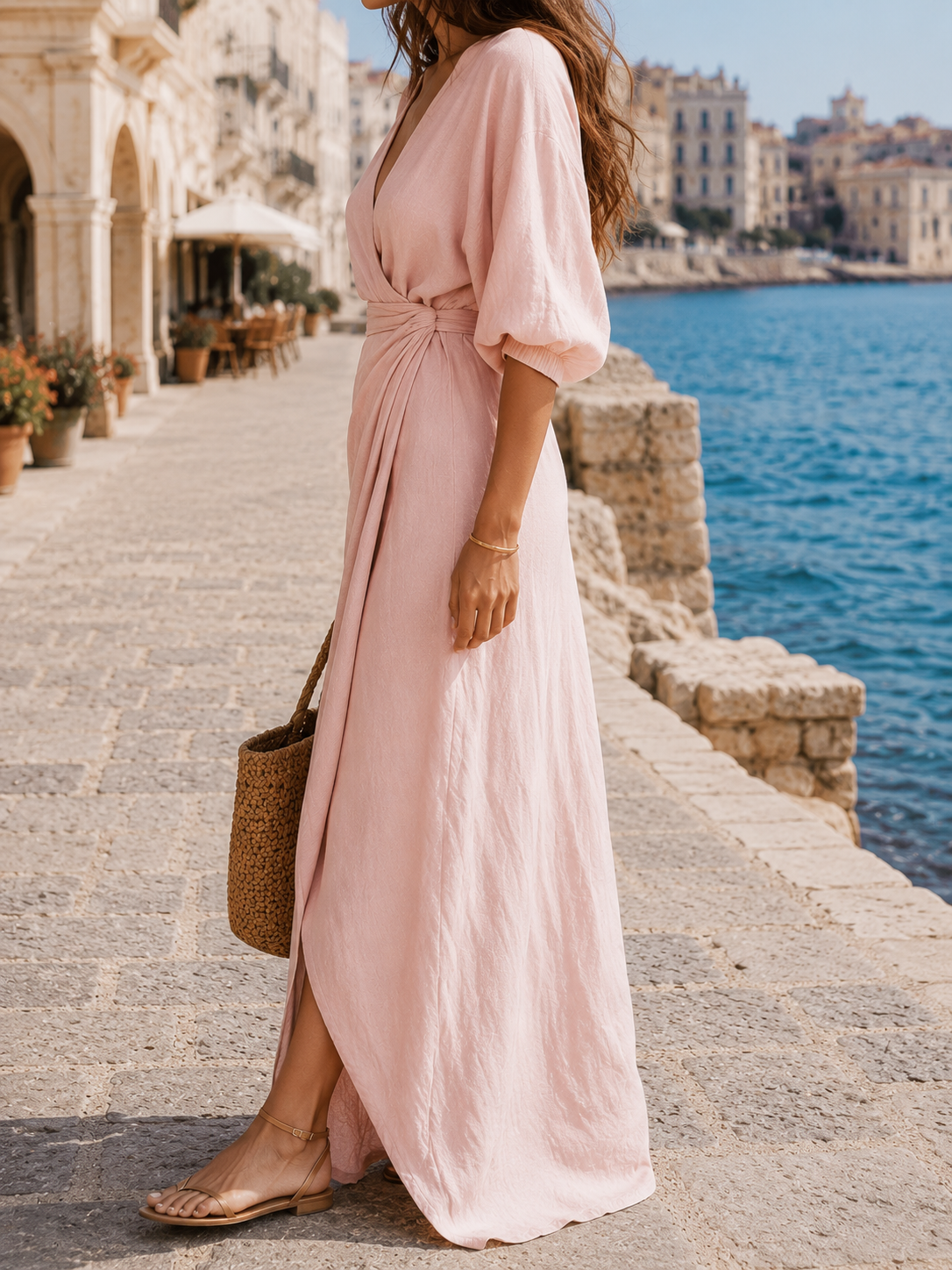 Robe Longue SIRACUSA, image 3