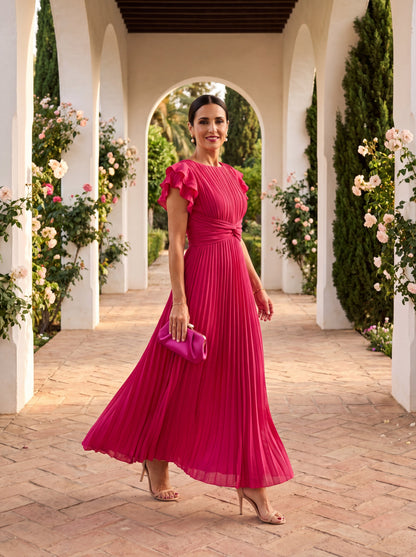 Camille – Robe fluide à taille marquée, image 5