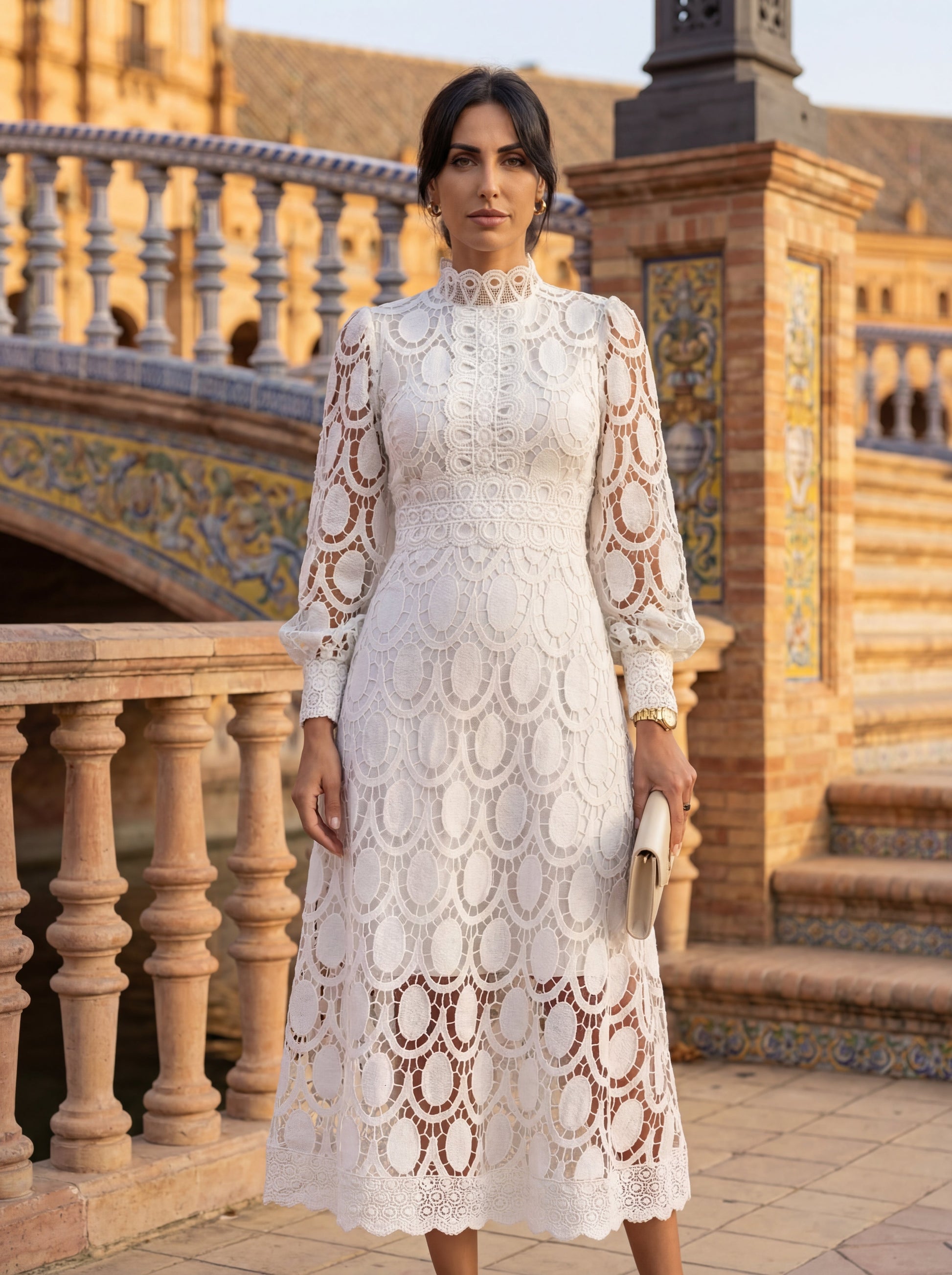 Mathilde – Robe en dentelle printanière, image 3