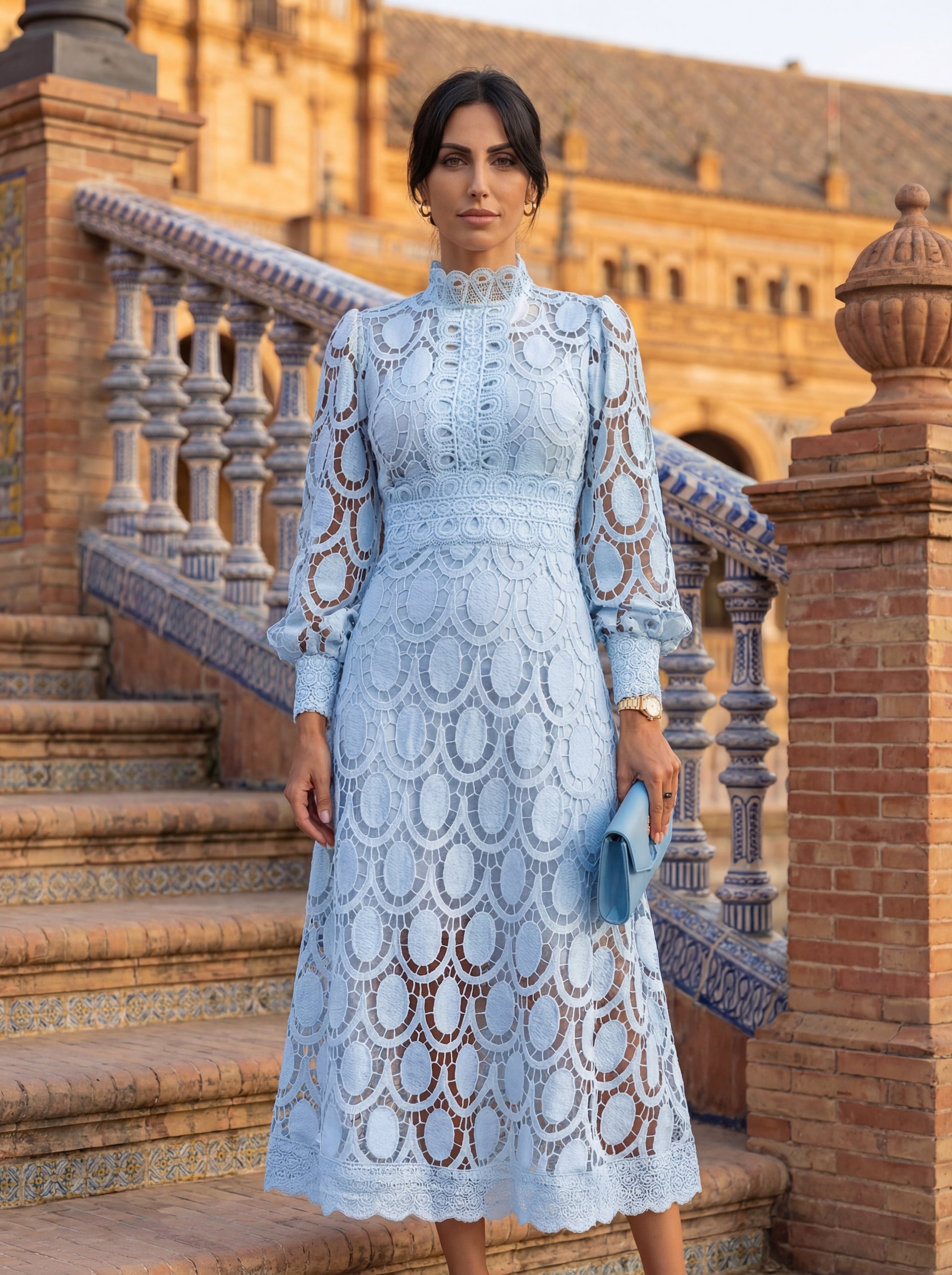 Mathilde – Robe en dentelle printanière, image 6