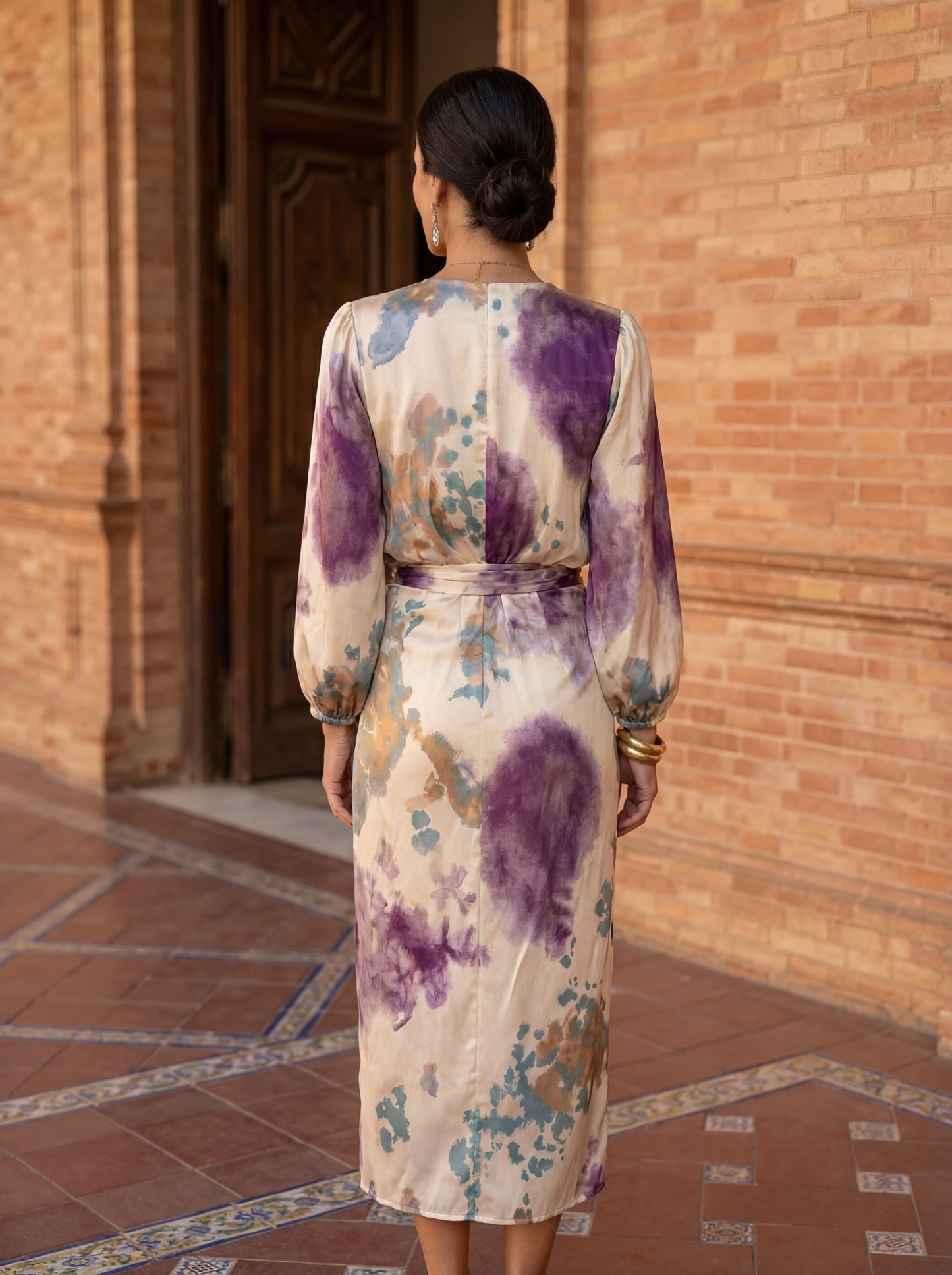 Océane – Robe à décolleté en V, image 2