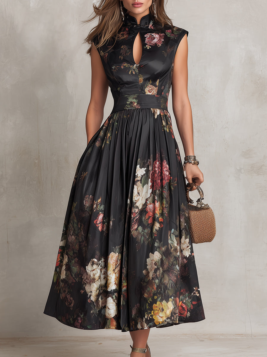 Sienna – Robe midi fleurie, image 4