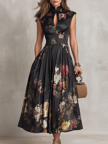 Sienna – Robe midi fleurie, image 4