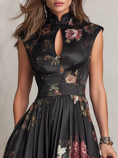 Sienna – Robe midi fleurie, image 1