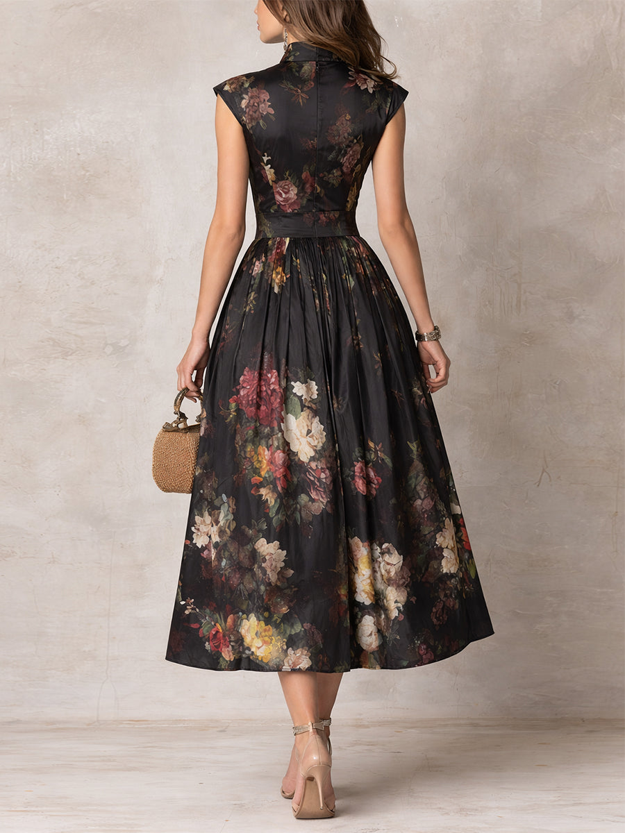 Sienna – Robe midi fleurie, image 3