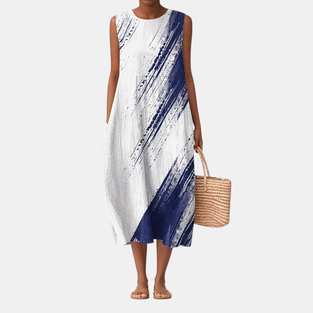 Mélanie – Robe midi élégante du quotidien, image 2