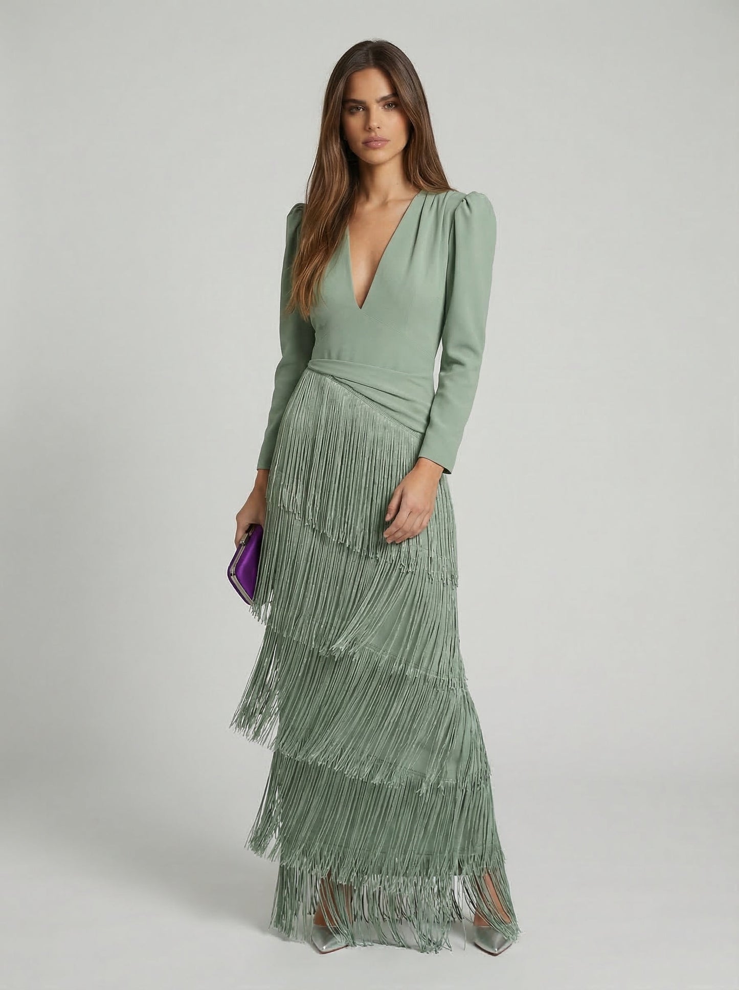 Anaïs – Robe longue à franges, image 12