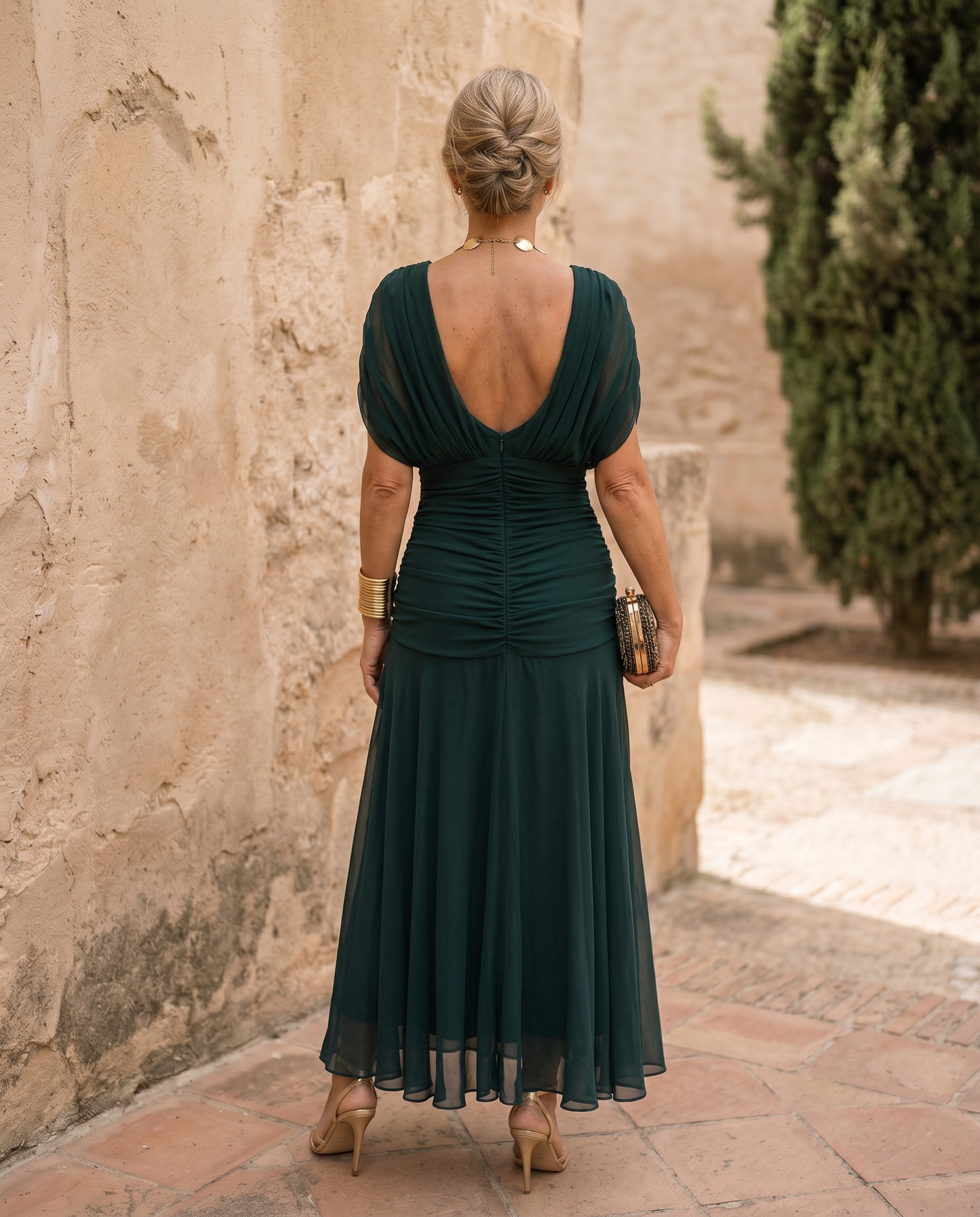 Juliette – Robe longue de cérémonie à décolleté cœur, image 15