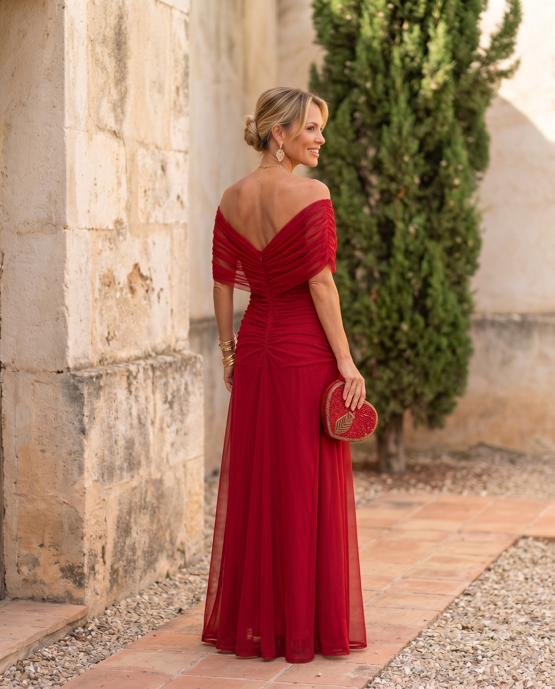 Juliette – Robe longue de cérémonie à décolleté cœur, image 14