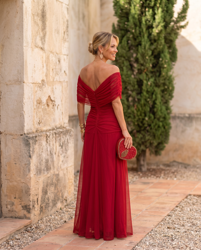 Juliette – Robe longue de cérémonie à décolleté cœur, image 14