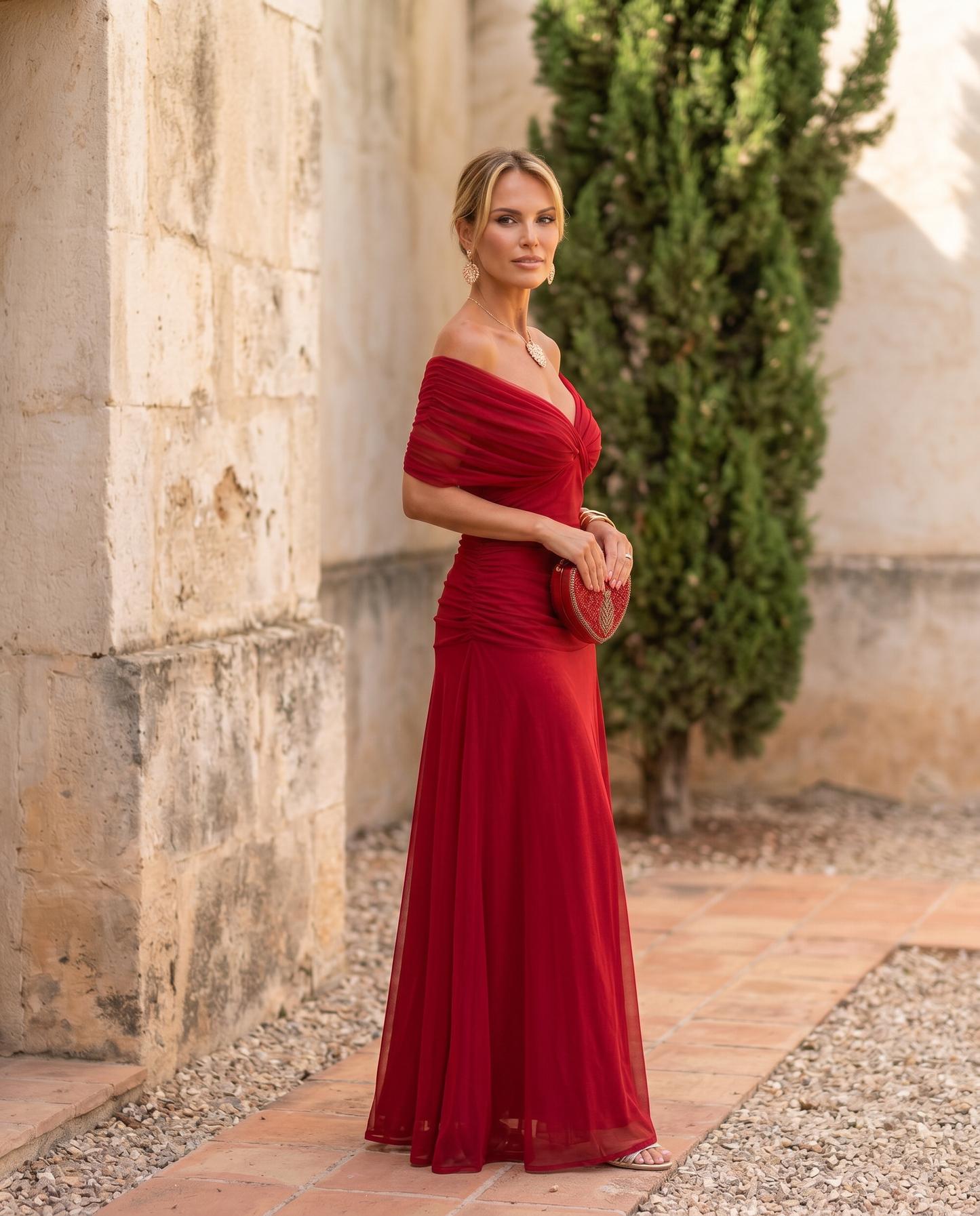 Juliette – Robe longue de cérémonie à décolleté cœur, image 12