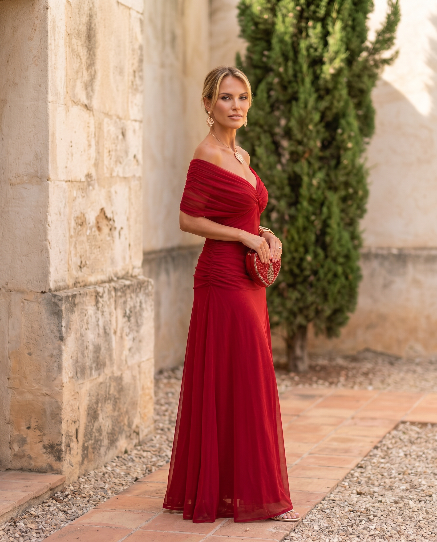 Juliette – Robe longue de cérémonie à décolleté cœur, image 12