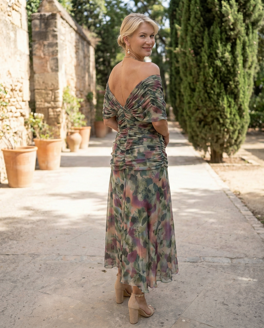 Juliette – Robe longue de cérémonie à décolleté cœur, image 11