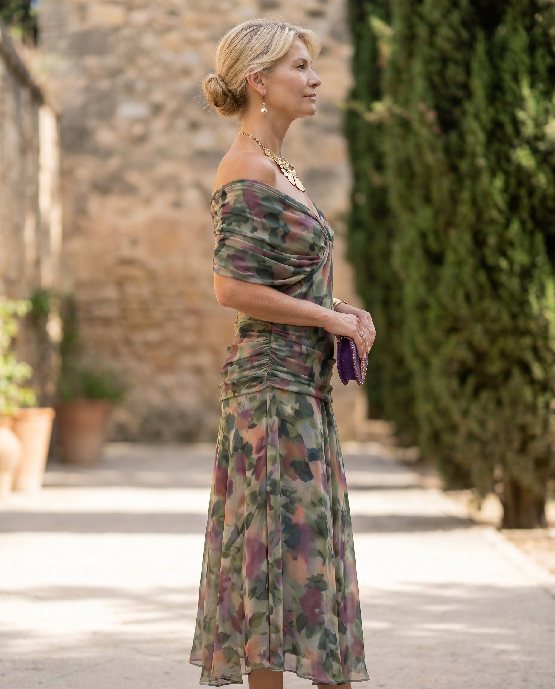 Juliette – Robe longue de cérémonie à décolleté cœur, image 10