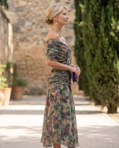Juliette – Robe longue de cérémonie à décolleté cœur, image 10