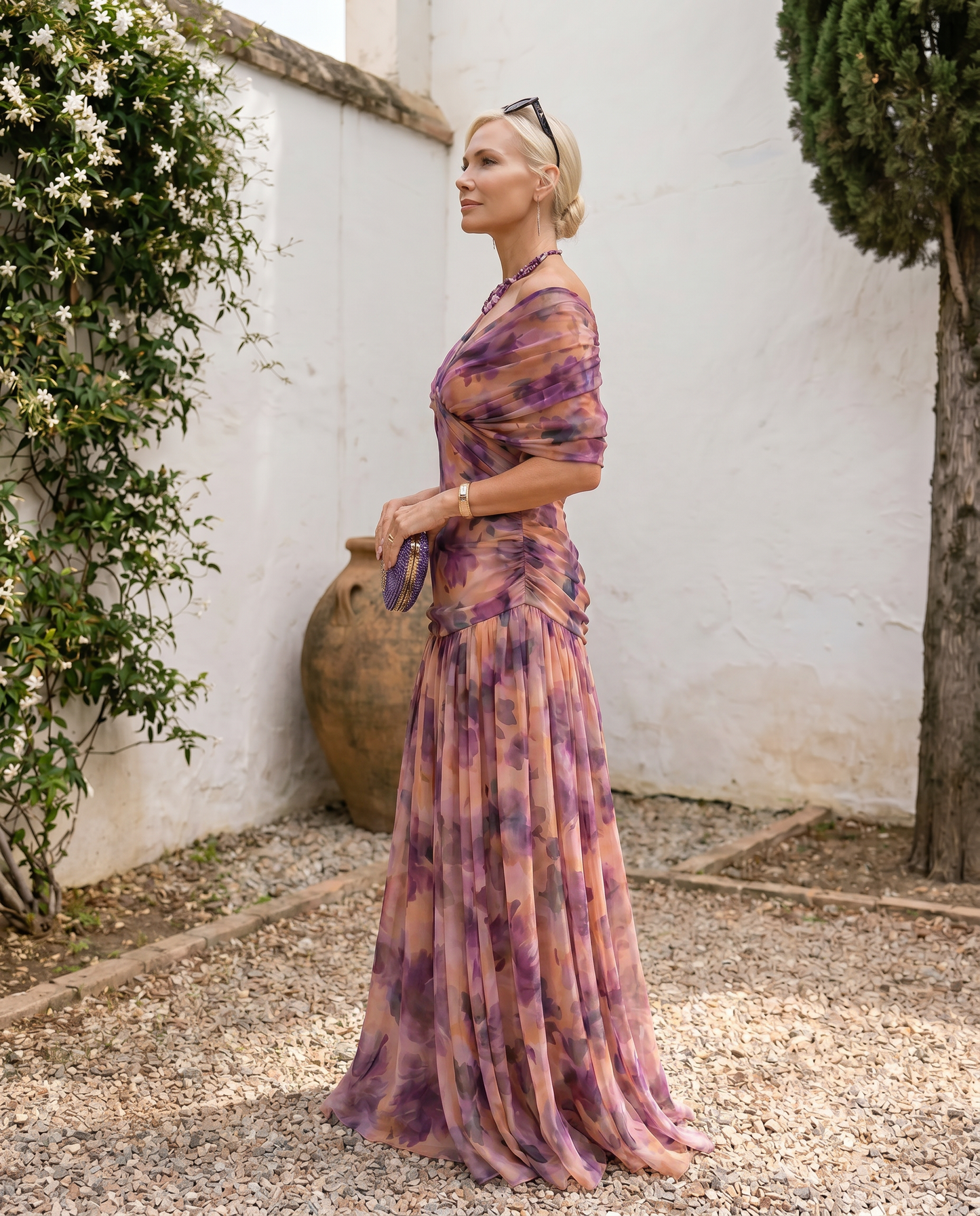 Juliette – Robe longue de cérémonie à décolleté cœur, image 19