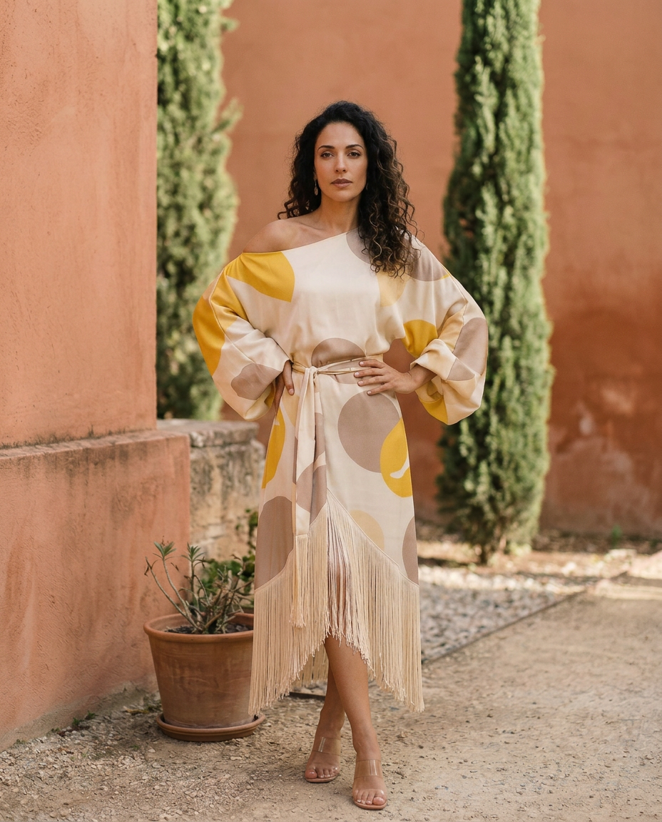 Célestine – Ensemble deux pièces à franges, image 2