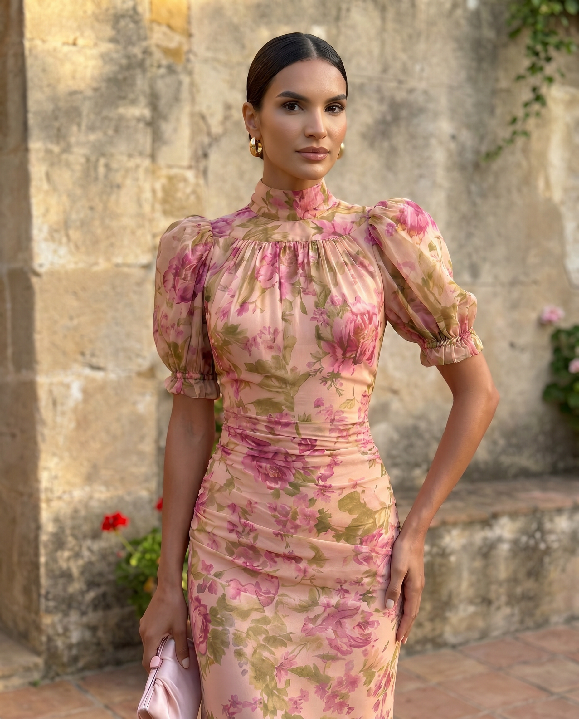 Pauline – Robe fleurie en mousseline, image 3