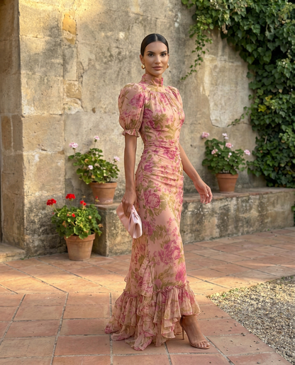 Pauline – Robe fleurie en mousseline, image 2