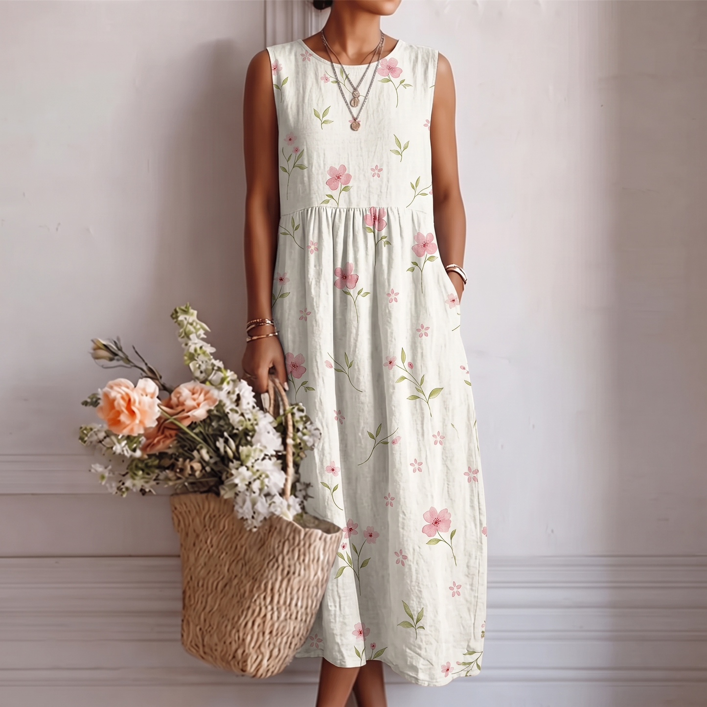 Émilie – Robe midi du quotidien, image 1