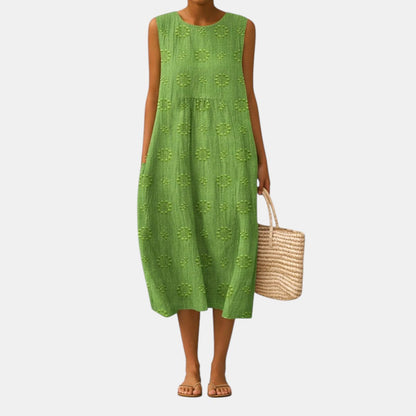Estelle – Robe midi fluide du quotidien, image 2