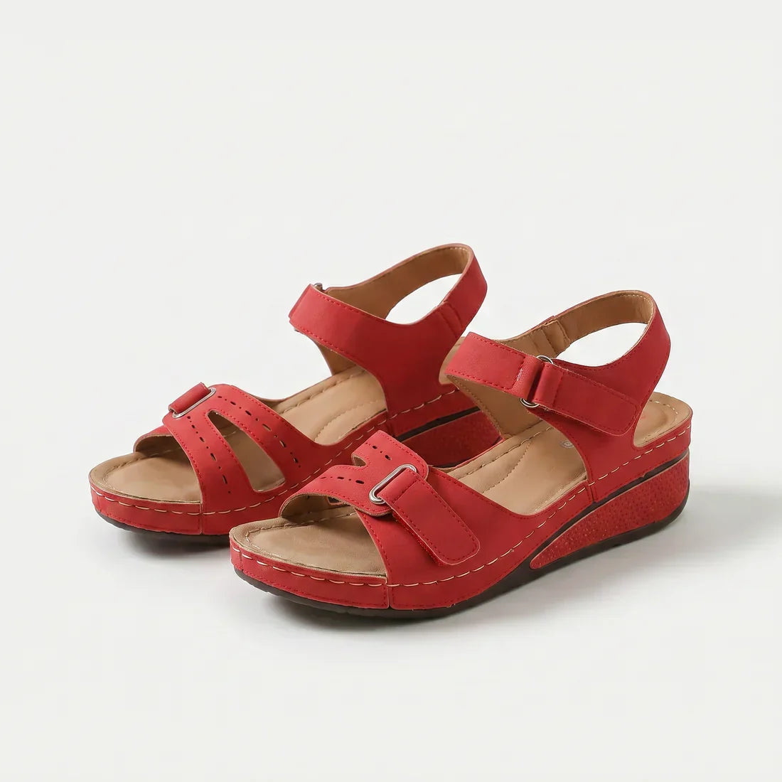 Océane – Sandales orthopédiques confortables à talon, image 4